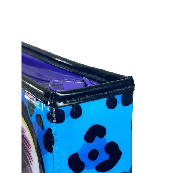 Lisa Frank Leopard Print Zip 3 Ring Binder School Supply Organizer Fantastic - Picture 13 of 16